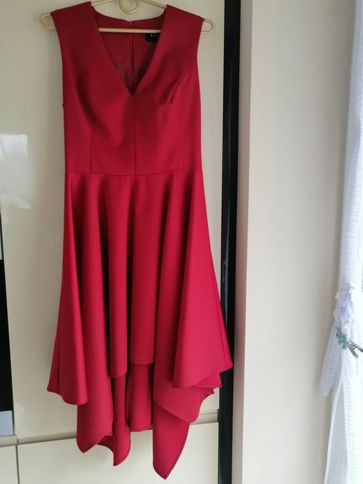 Sukienka Mohito, czerwona, satyna, rozmiar 36