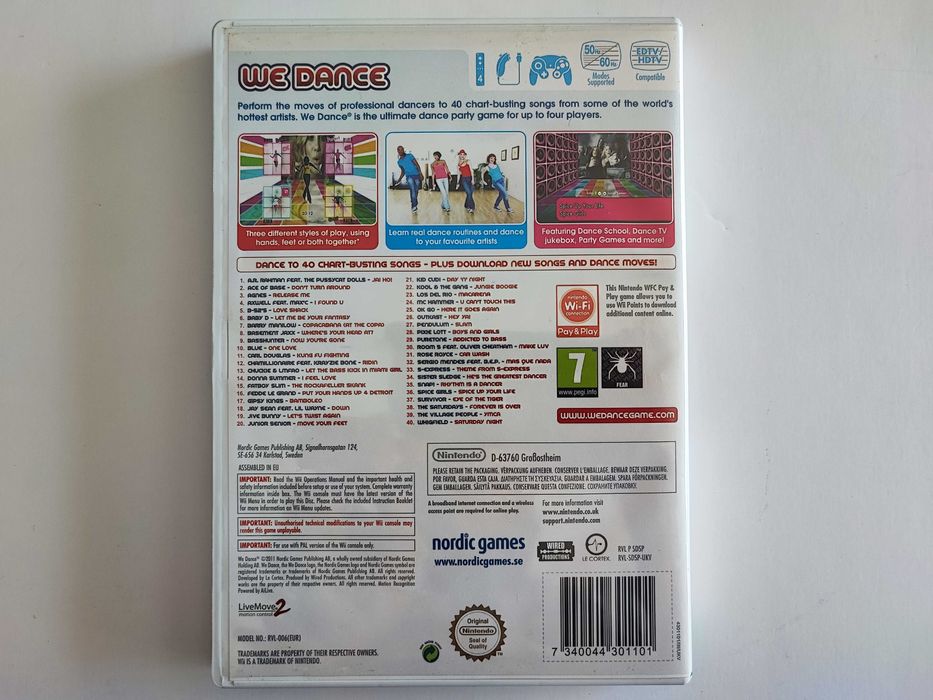 Jogo We Dance para Nintendo Wii