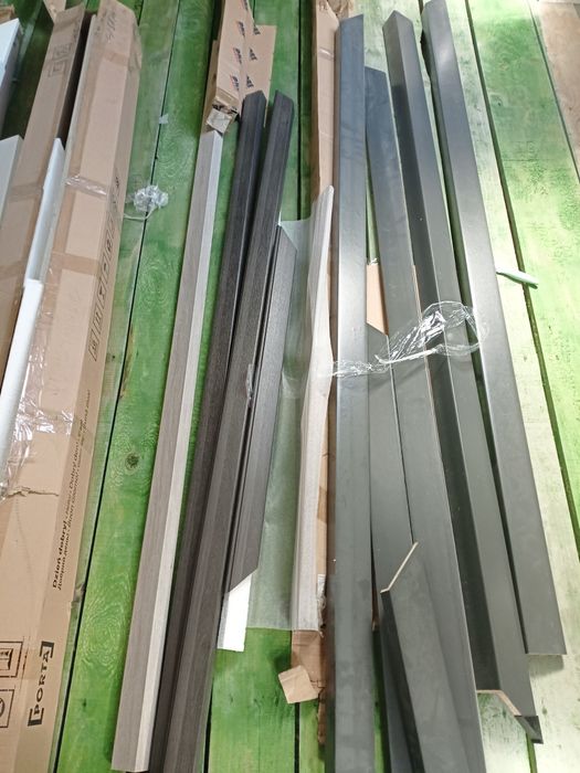 Części do futryny, listwy, kątowniki