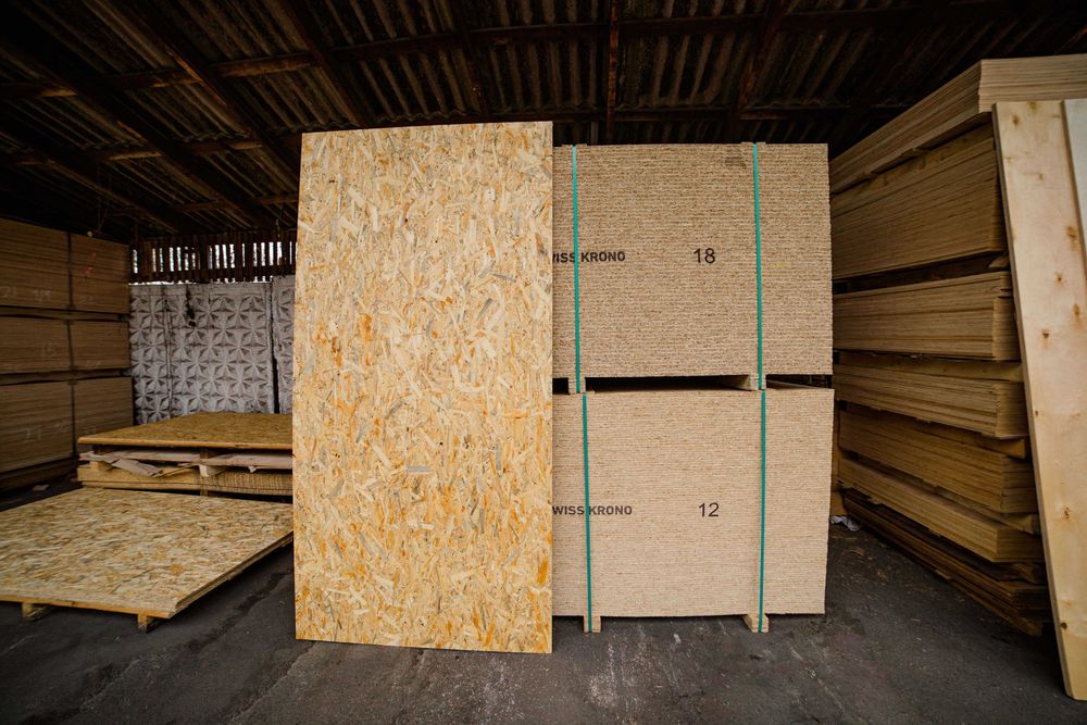 Плити ДВП (ХДФ), OSB для будівництва та меблів