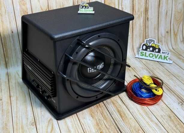Корпусный сабвуфер. Автомобільний сабвуфер GElong 1200W. Активный сабвуфер с усилителем. Саббуфер в машину. Самбуфер в  авто.