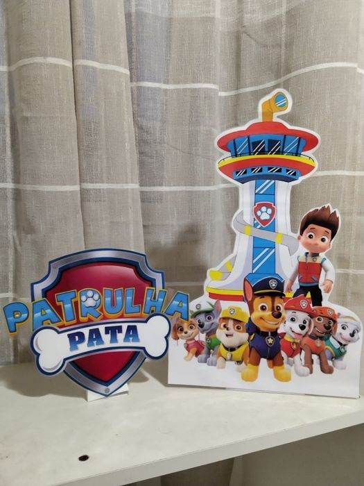 Decoração de festa patrulha canina