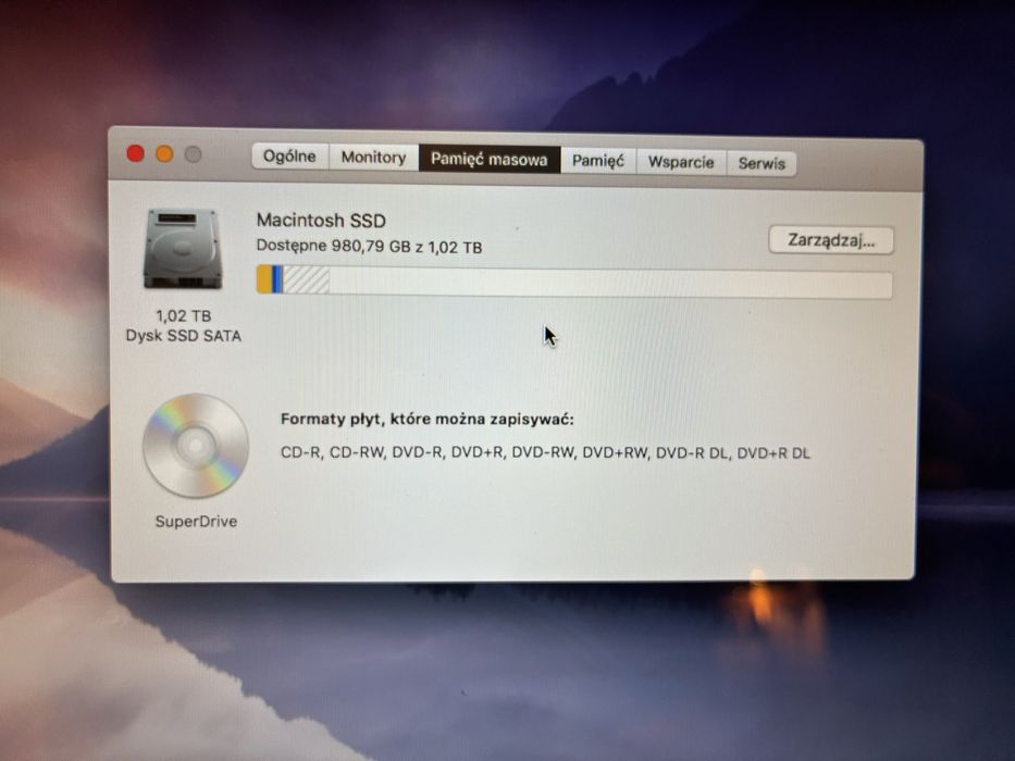 MacBook pro 1TB SSD i7 A1278
