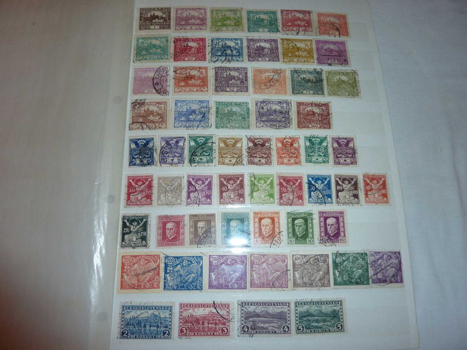 Klaser znaczków CZECHOSŁOWACJA