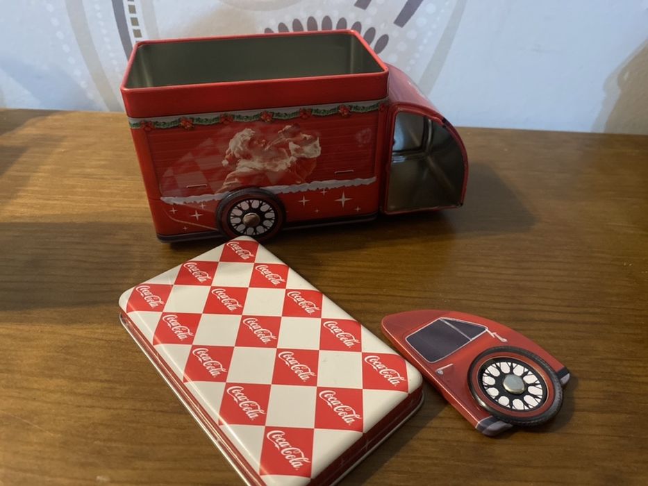 Carrinhas miniatura Coca-cola