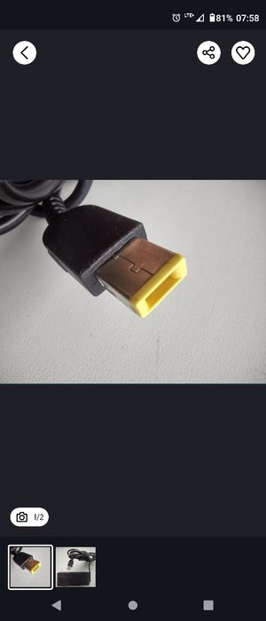 Zasilacz oryginalny Lenovo IBM 65 W 20v 3, 25 A