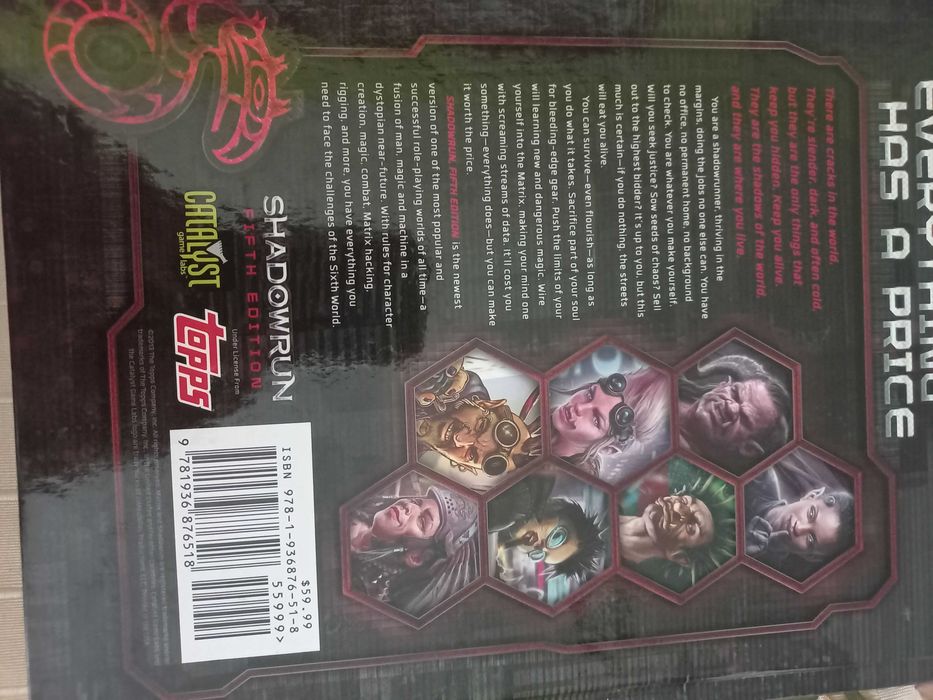 SHADOWRUN Core Rulebook