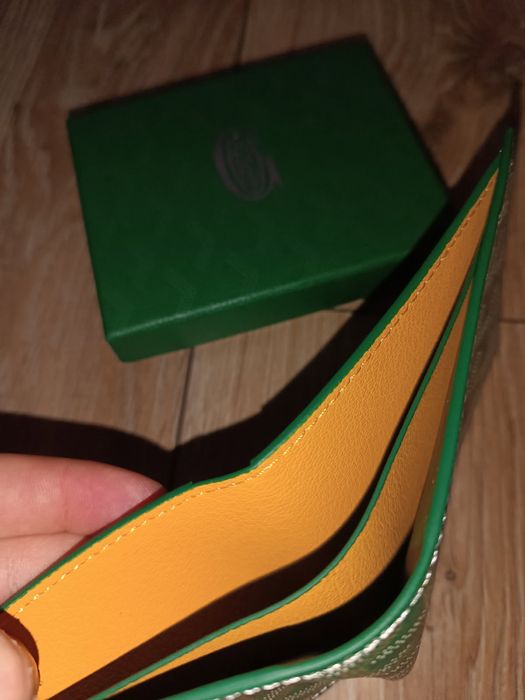 Portfel Goyard zielony
