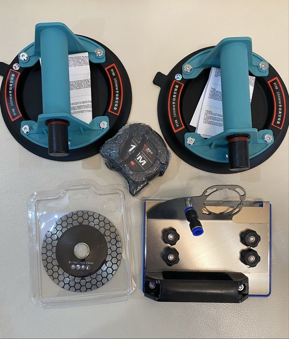 Насадка / кронштейн для болгарки різ плитки кут 45 ° заусовщик