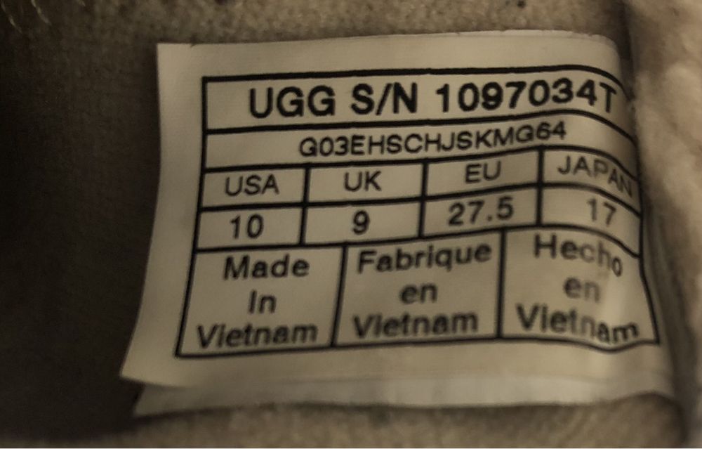 Botas UGG de menina