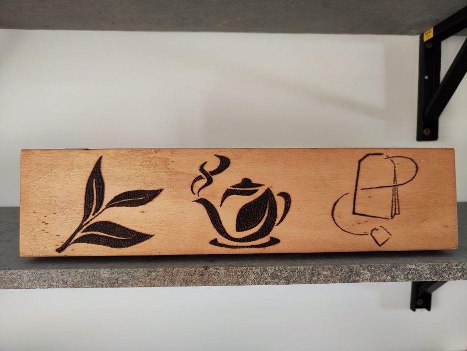 Box with Pyrography Symbols424591506330112004