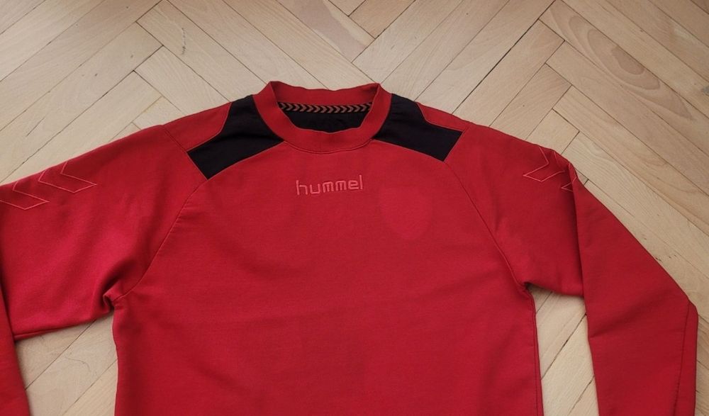 Bluza męska sportowa czerwona Hummel Rozmiar M