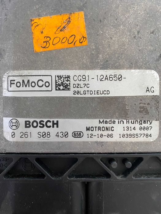 STEROWNIK SILNIKA Ford 0261S08430, CG91-12A650