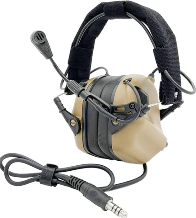 Активні захисні навушники Earmor M32 MOD3 (TN) Tan