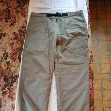 Брюки из плащевой ткани на подкладке с поясом