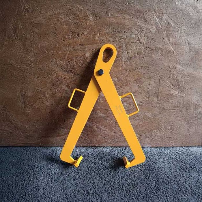 Solidny CHWYTAK do podnoszenia beczek stal HARTOWANA - UDŹWIG 600KG