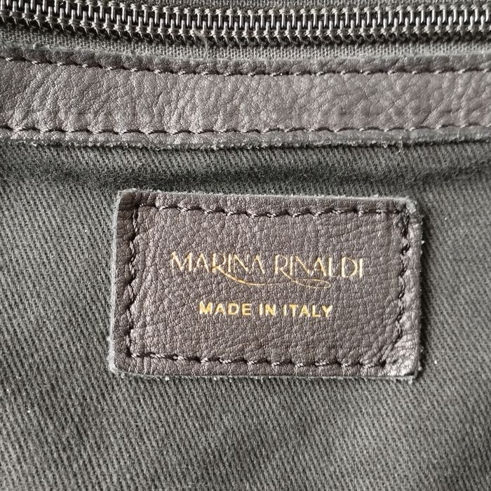 Шкіряна сумка хобо Marina Rinaldi