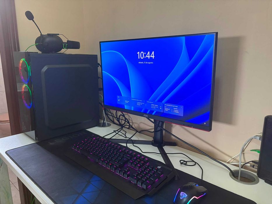 PC Gaming Completo — Ryzen 5 5600 + RTX 3060 12GB + 32GB RAM