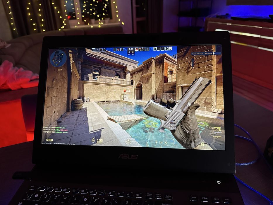 Игровой ноутбук Asus Rog + игровые девайсы!