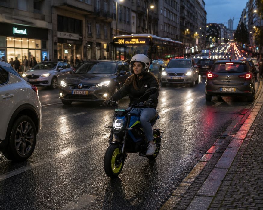 Moto eletrica TROMOX MINO 2021 – APENAS 1.500 km