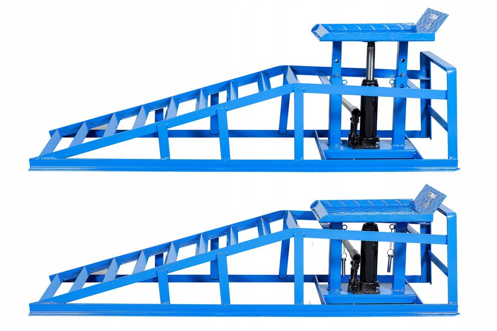 Rampy Najazdy Samochodowe Z Podnośnikiem Hydraulicznym Platformy 1Szt Mocne