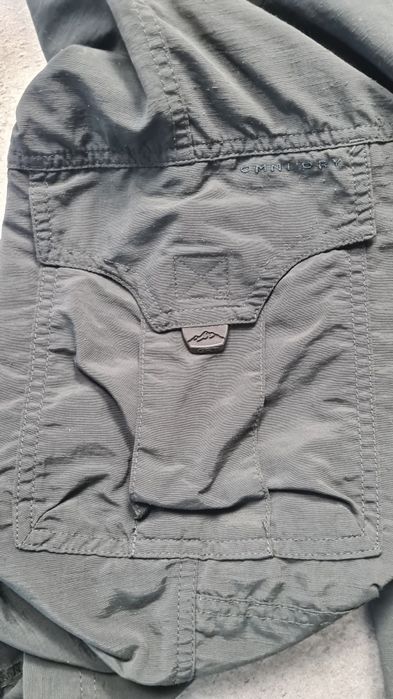 Krótkie spodenki Szorty Columbia. Grafitowe. Rozmiar W34