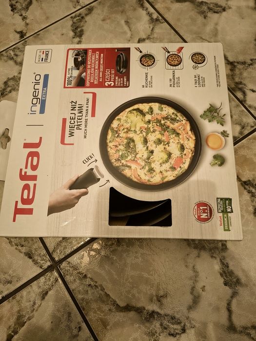 Patelnie Tefal Ingenio nowy zestaw