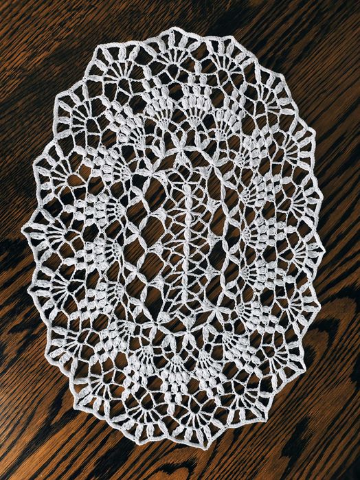 Serwetka szydełko rękodzieło