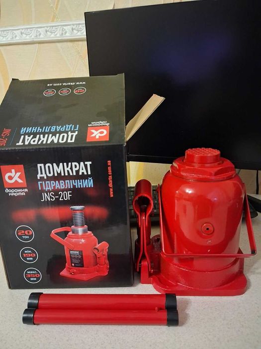 Домкрат 20 т, H = 190/350 мм (низький),
JNS-20F / 4905826235