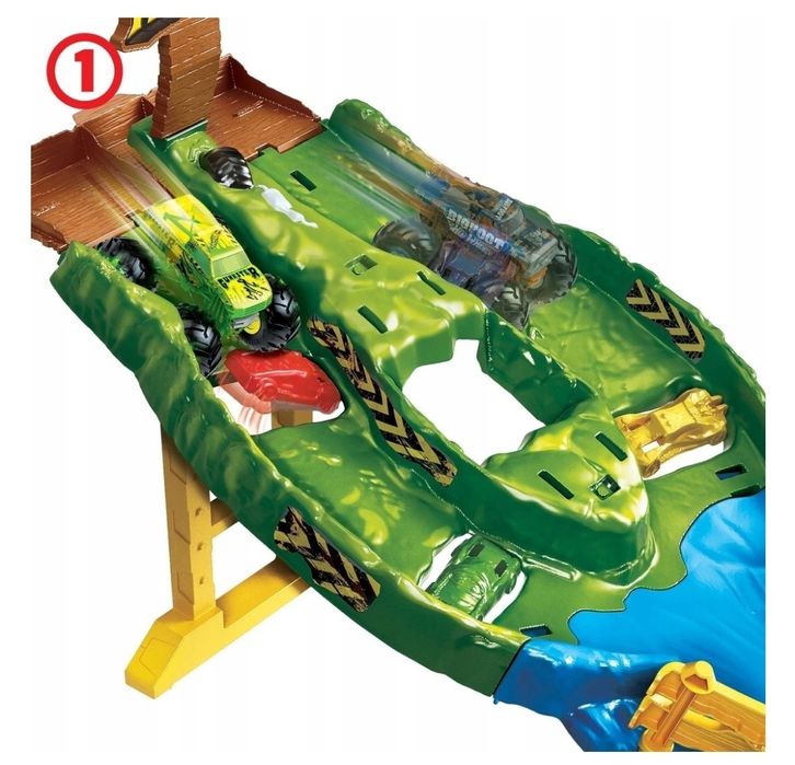 Nowy Hot Wheels, Tor Turniej tytanów, Monster Trucks,