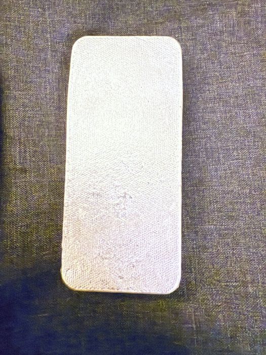 Barra de prata fina 1kg A. Viana