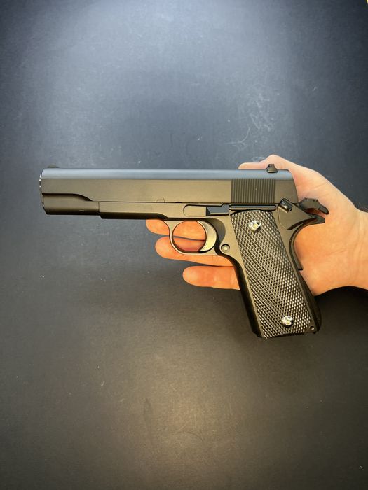 Металевий пістолет Colt 1911 PRO - модель Vigor V14 (іграшка)