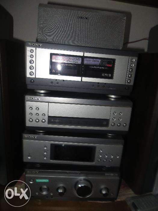 aparelhagem nova Sony RACK SONY MHC-S 7 AV
