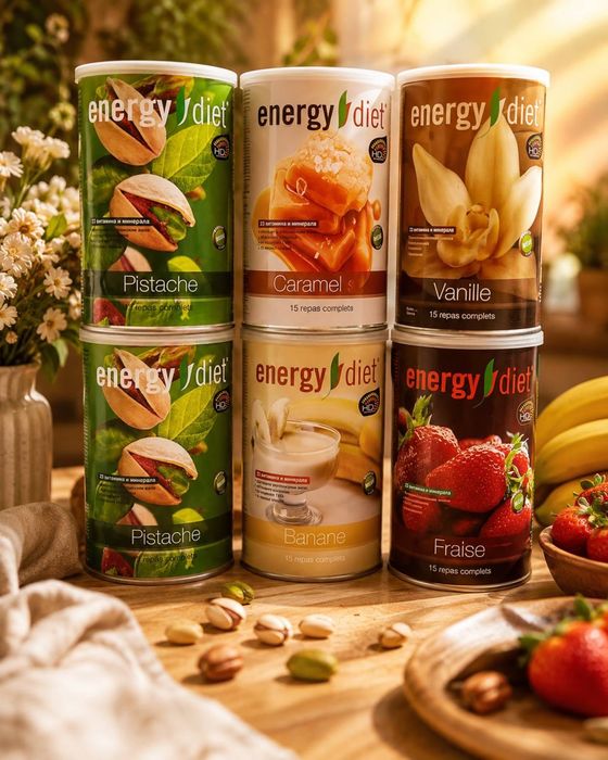Коктейлі Energy diet та Smart GO