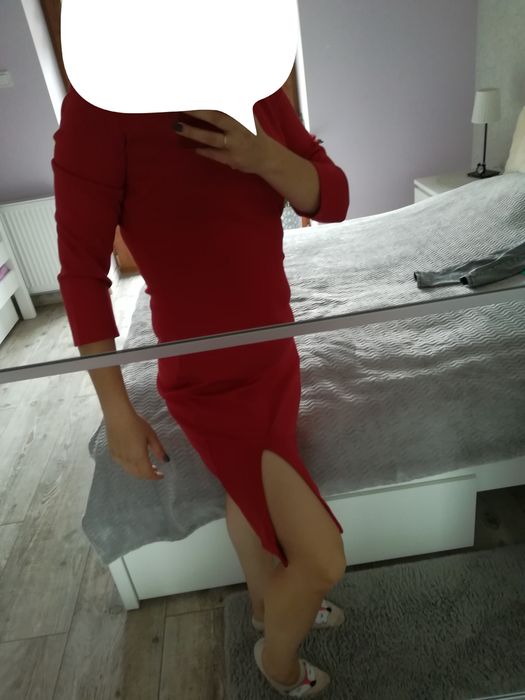 Czerwona sukienka r. L. NOWA