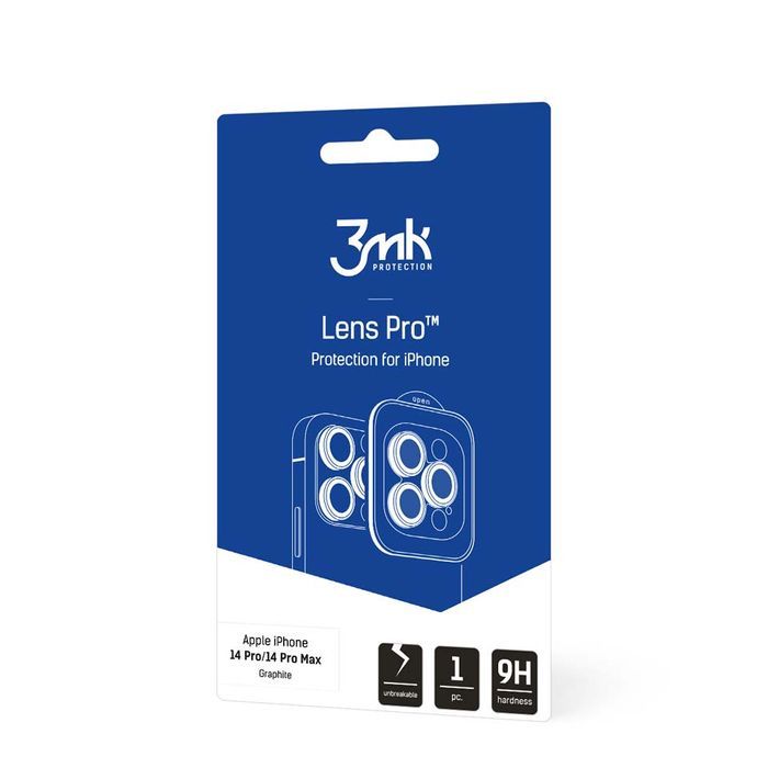 3mk Lens Protection Pro - Szkło na obiektyw iPhone 14 Pro