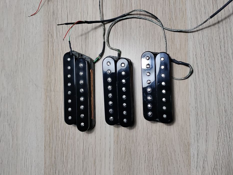 Pickups DiMarzio, Emg e Ibanez