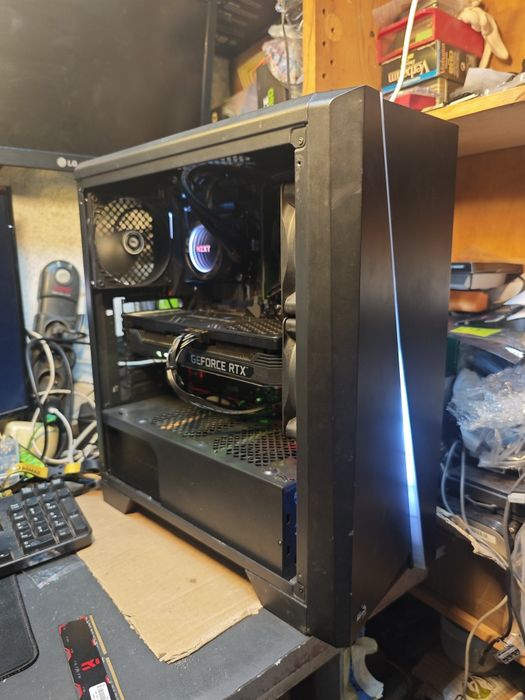 Sprzedam komputer gamingowy i7-9700K / RTX 3070 / 24 GB RAM / SSD + M.2 + HDD / Z390 / NZXT AIO