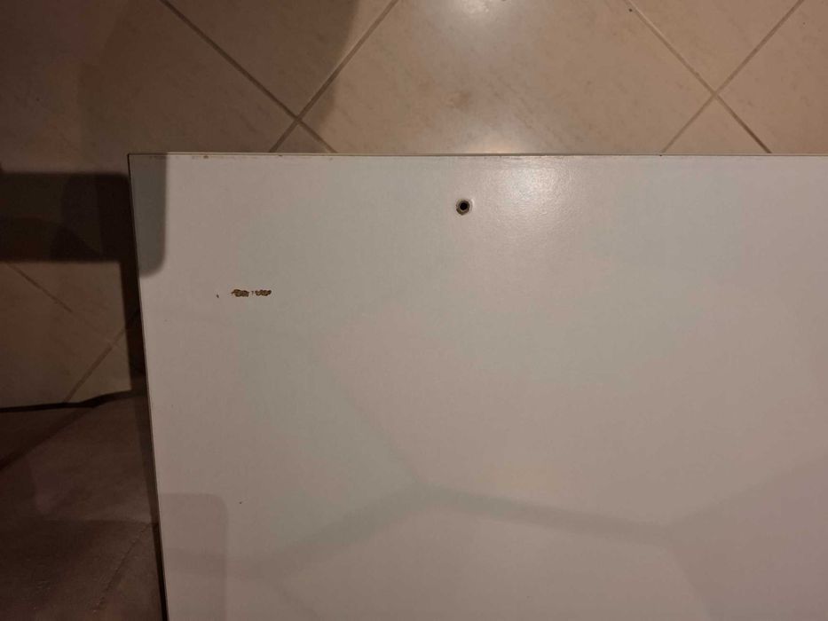 Prateleira branca 110x51x2 em ótimo estado