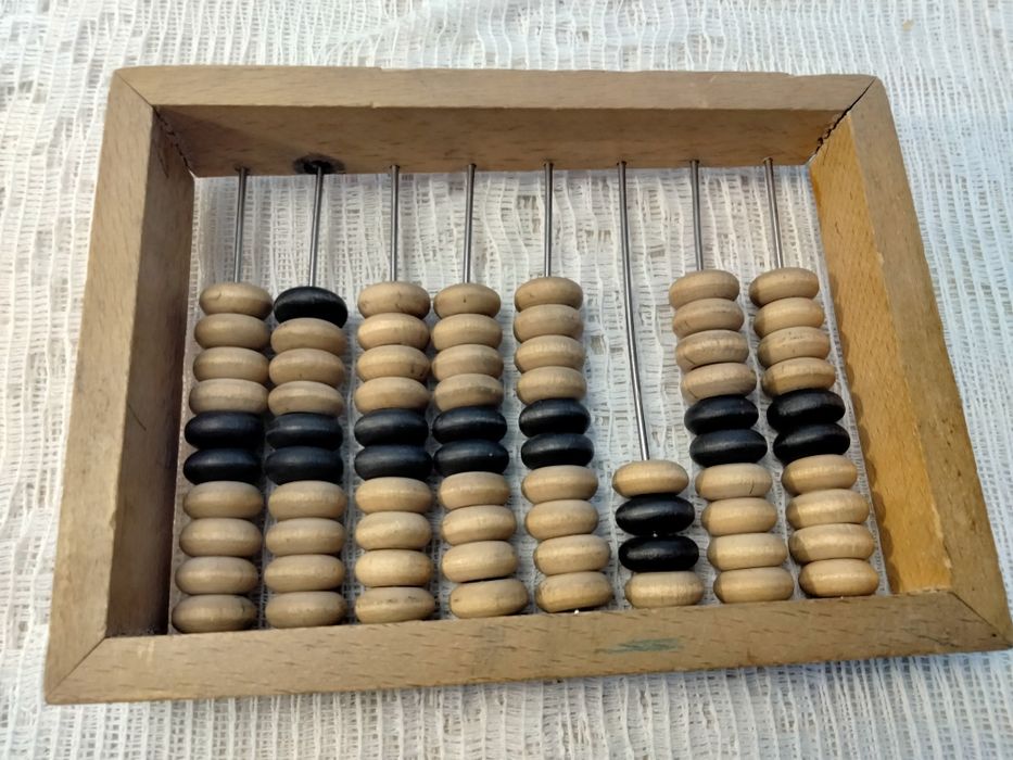 Счёты детские деревянные