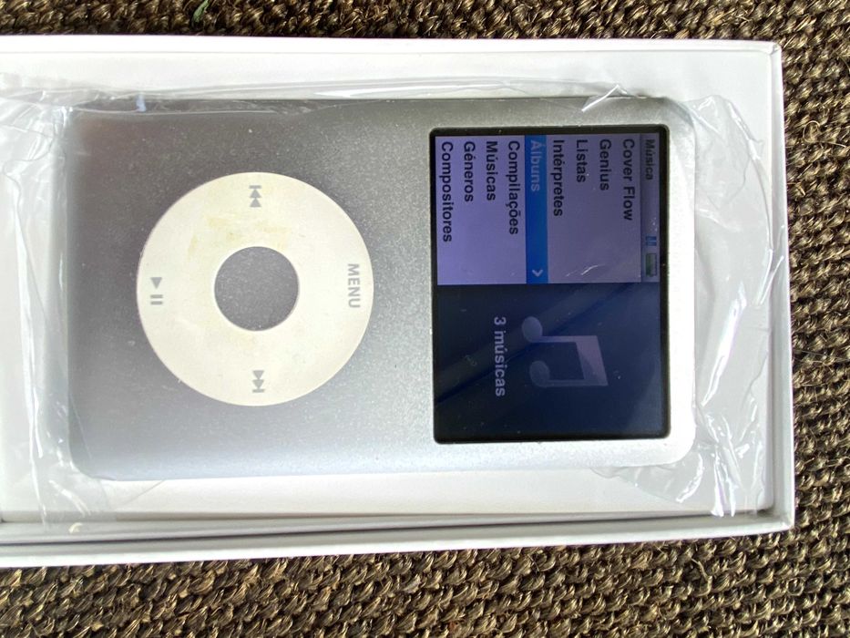 Apple iPod Classic 6th geração - Modificados com IFlash Solo 128GB Micro sd - bateria nova.