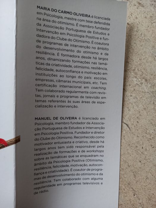 Viver em Tempos de Mudança, Maria do Carmo Oliveira e Manuel Olive