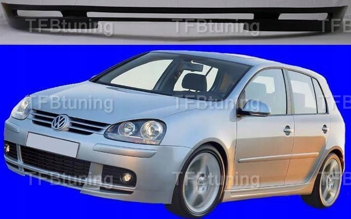 spoiler dokładka zderzaka przód vw golf 5 v ver 2tfb tuning