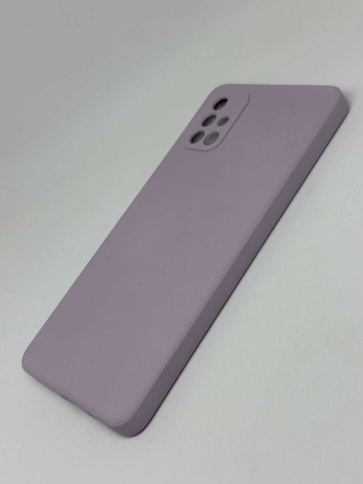 Samsung A71 Etui Case Obudowa Blady Fiolet Silikonowa kod 1392