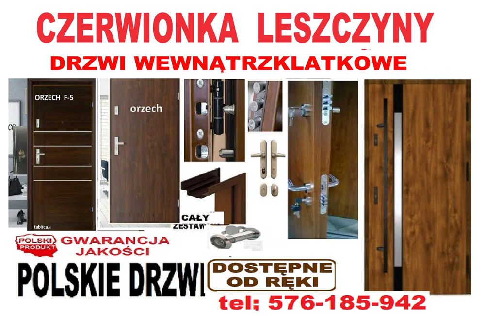 Drzwi WEJŚCIOWE zewnętrzne z MONTAŻEM do mieszkania w bloku klatkowe