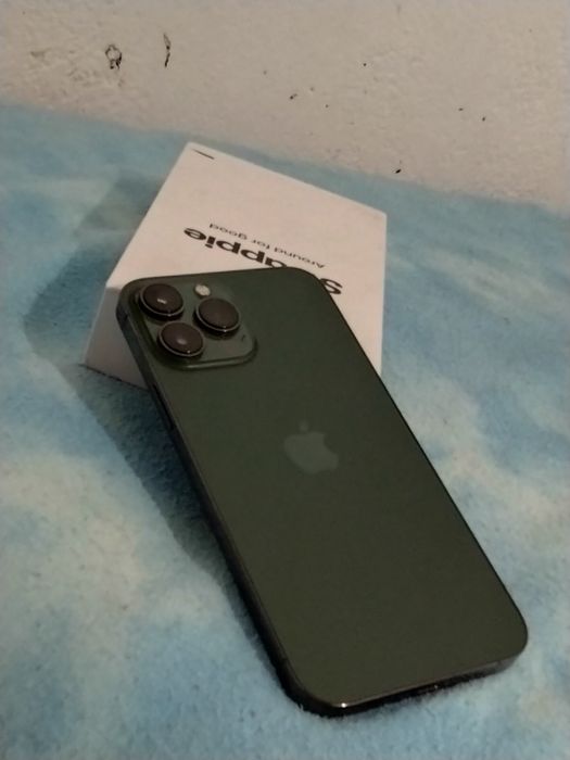 Acrito troca Apple iPhone 13 Pro Max 128GB Verde Alpine • 99% Bateria • Excelente Estado