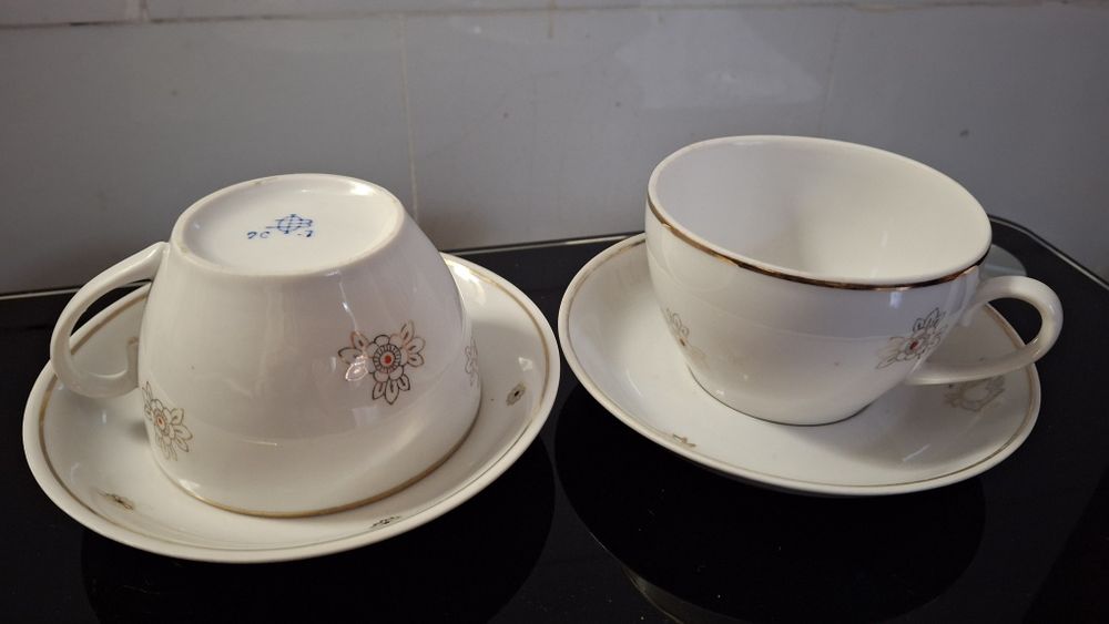 Чайные пары сервизы СССР
