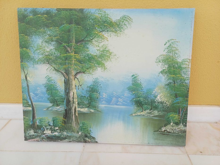 Quadro Pintado a óleo