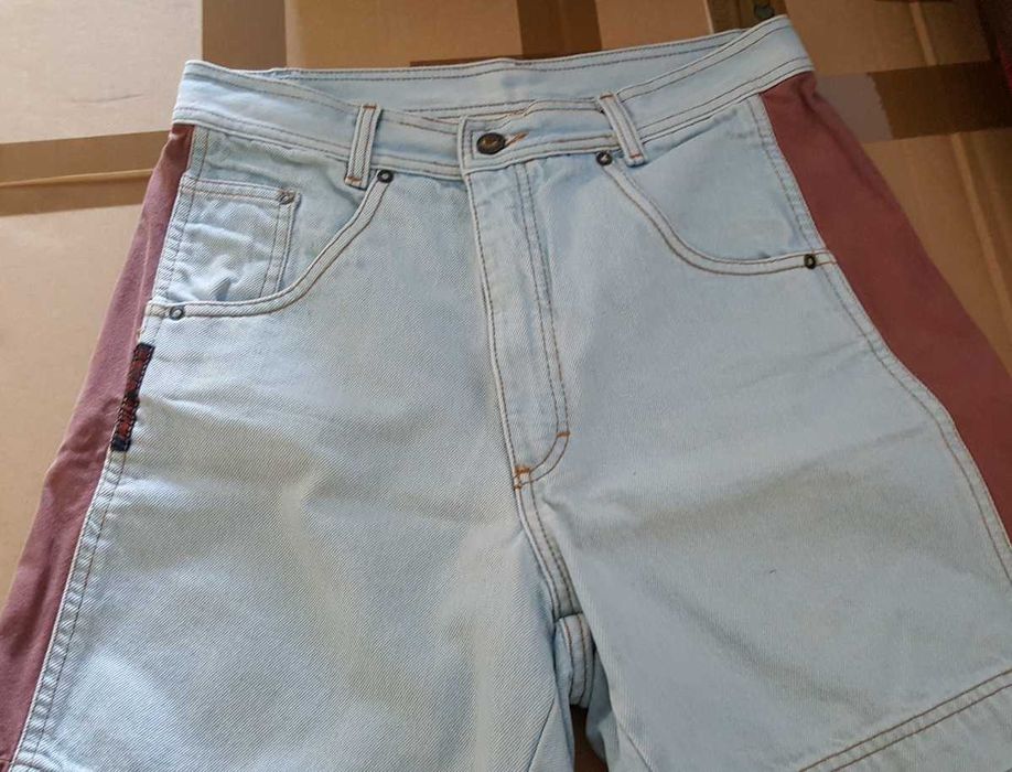 Calções de ganga marca Hang Loose, Nº 40, modelo RARO - made in Brazil