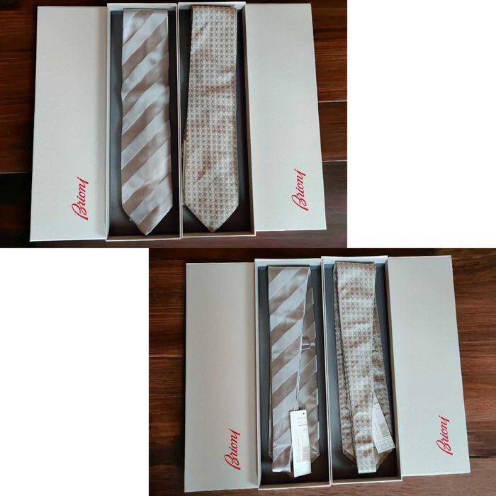 Brioni галстуки новые в упаковке